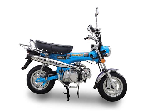 Featuring a full front and rear suspension, front ventilated disc brake, dual front hydraulic shocks, and a trailing link mono-shock rear end. . Ice bear mini bike